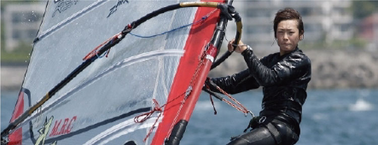 セーリング須長由季選手